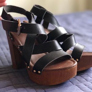 Strap Block Heels